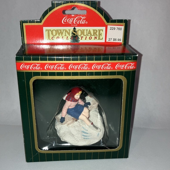 Coca-Cola Town Square Figures -NIB- Set of 3- Model T- Couple - Skater - Picture 5 of 11
